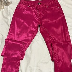 Vibrant Pink Women's Jeans